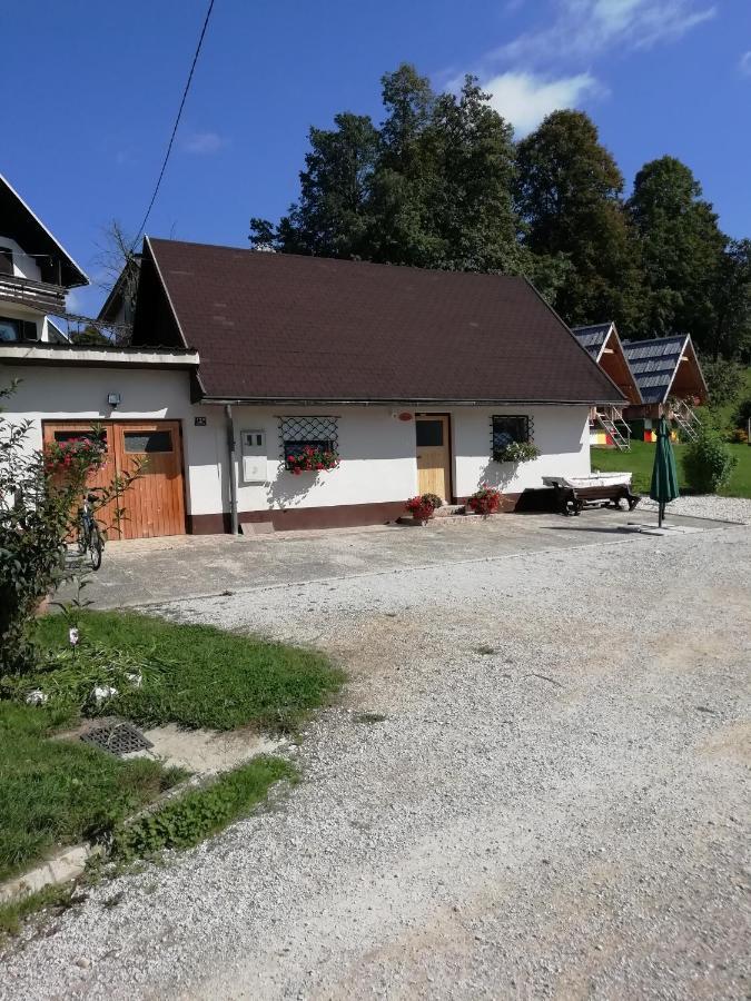 Apartma Pr' Vok レスツェ エクステリア 写真